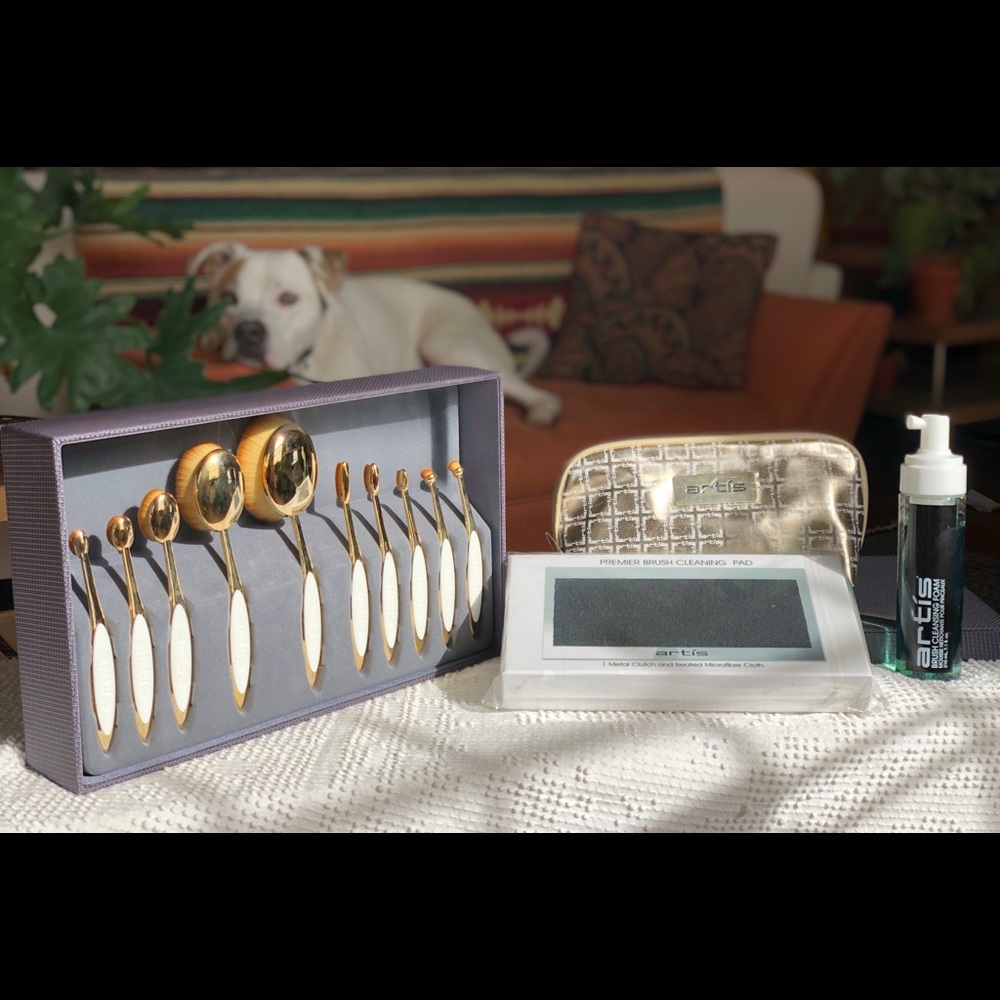 Artis brush 24k gold SET + bundles